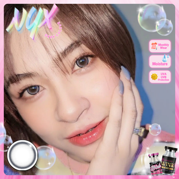 NYX Gray Color Lenses by Wink Lens – Cosmetic Eye Enhancers