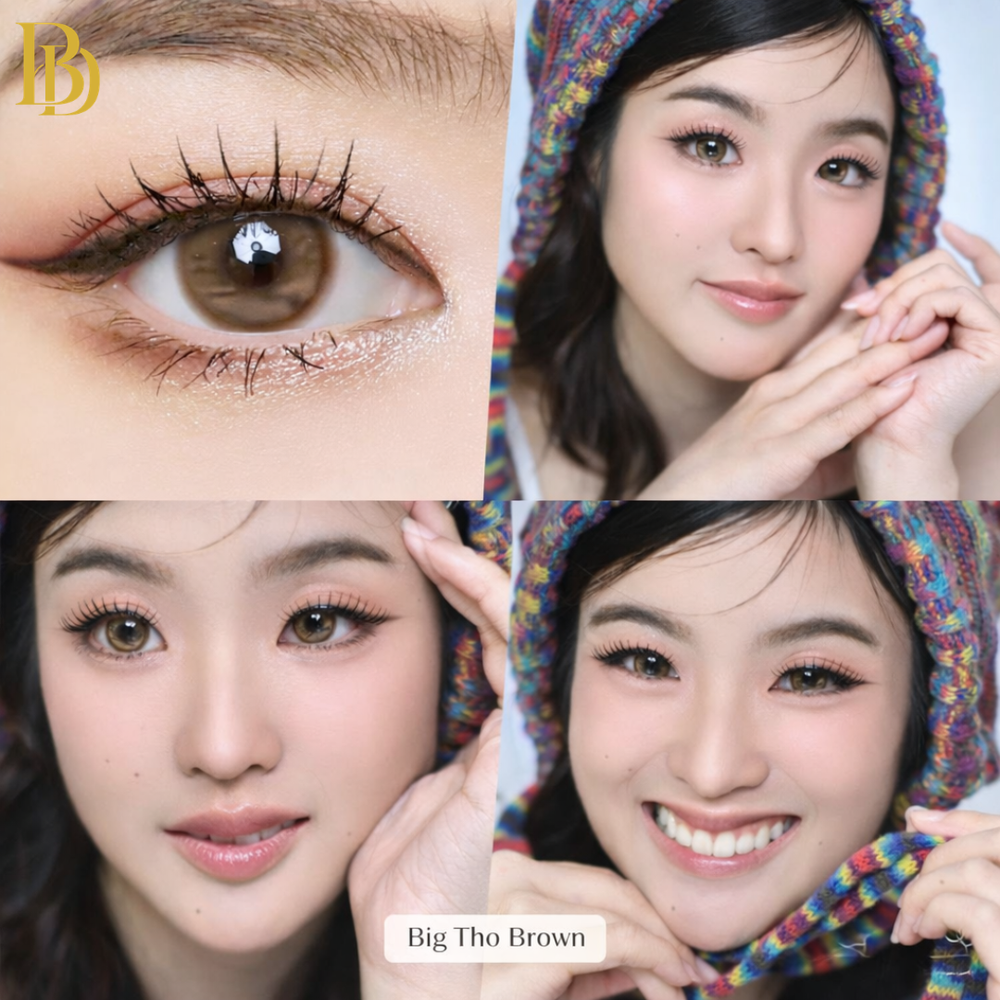 Close-up of a person with a neutral background and 'Big Tho Brown' branding.