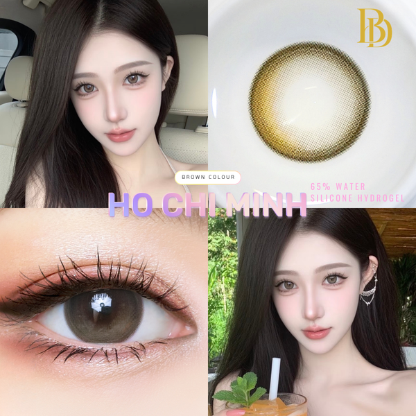 Hochi Minh Brown Lenses – product detail and lens design zoom