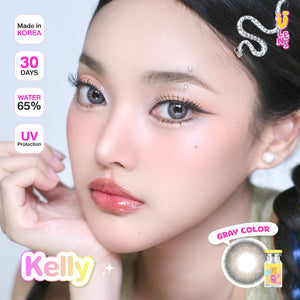 Gray contact lenses for everyday use
