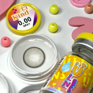 Kind Gray Color Lenses by U Lens – product detail and lens design zoom   