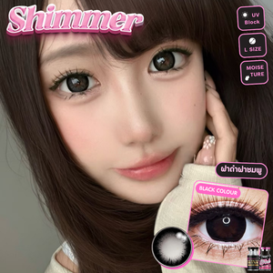 Shimmer Black Lenses by Wink Lens – product detail and lens design zoom