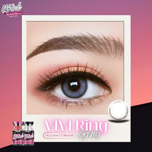 Vivi Ring Gray Lenses by Wink Lens – product detail and lens design zoom